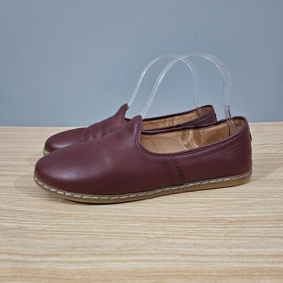 Charix Shoes Charix Loafer Cognac Slip On Womens Brown Leather Eu